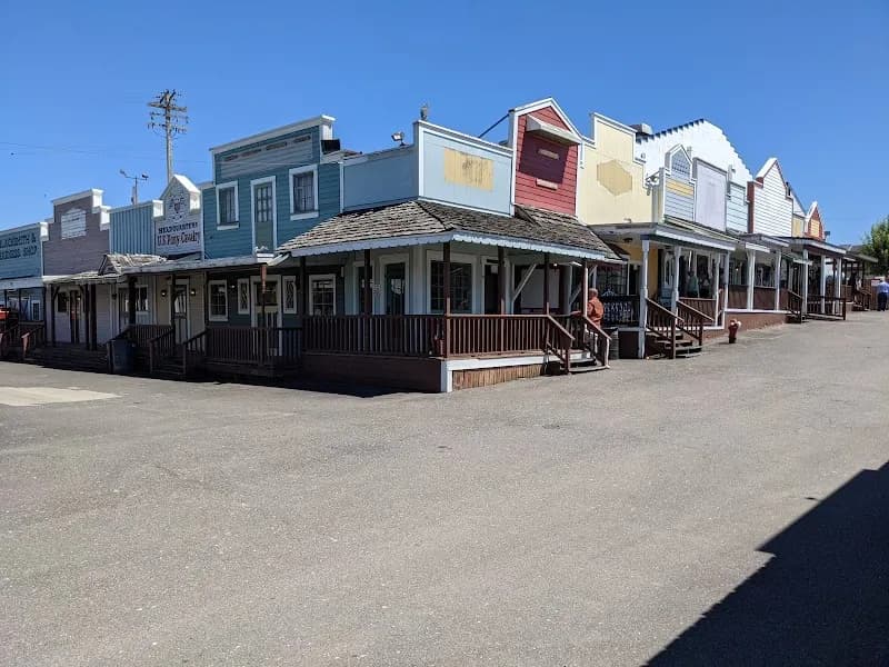 View of Alpenrose Velodrome in Multnomah Village, OR
