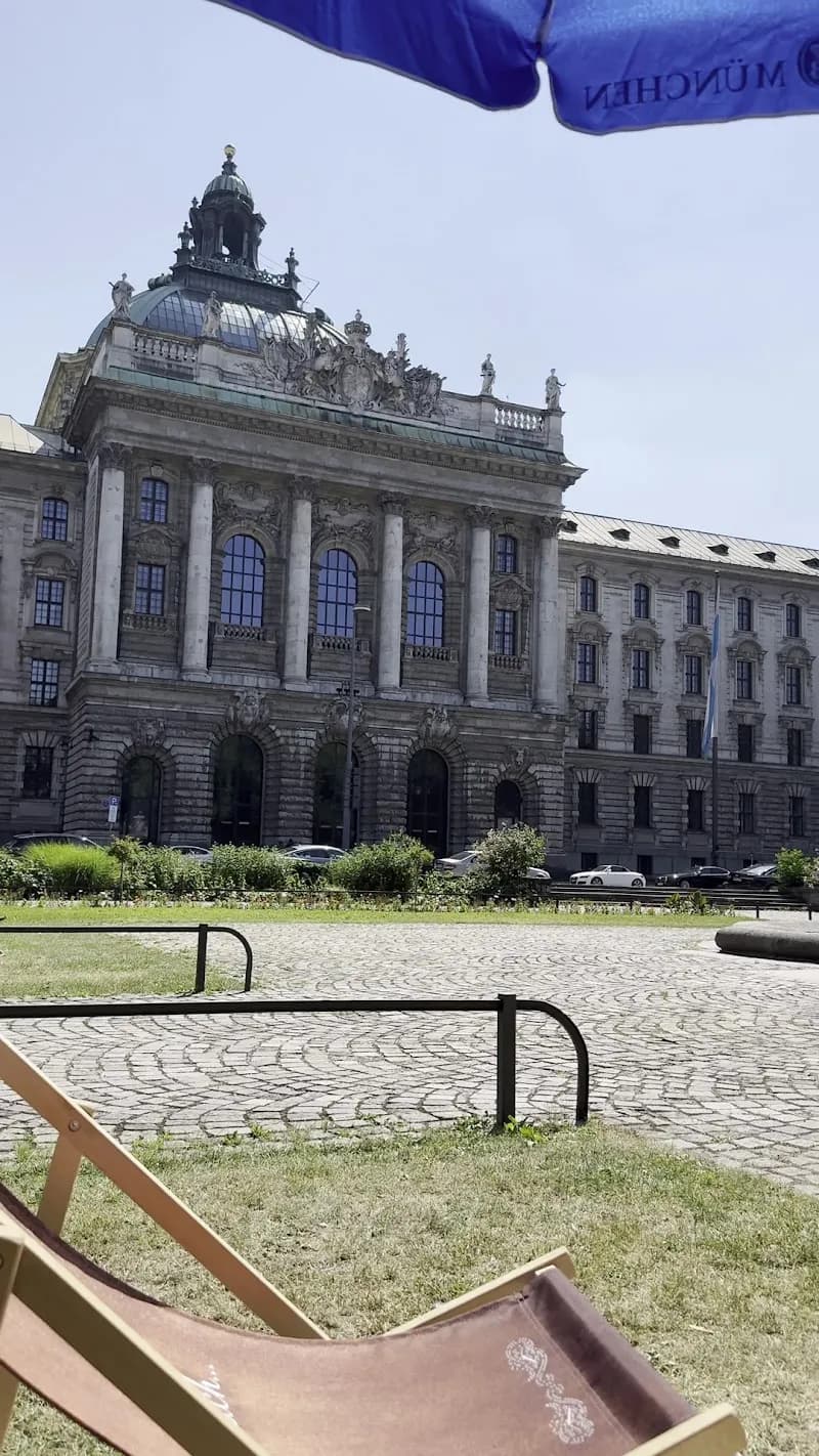 View of Alter Botanischer Garten in Pullach im Isartal, BY