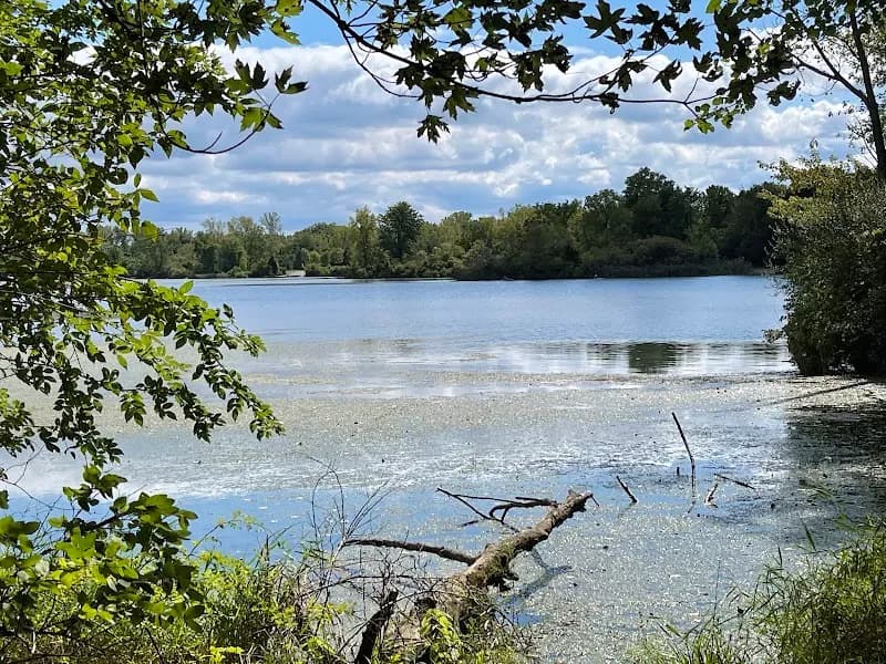 View of Alum Creek State Park Campground Beach in Delaware, OH