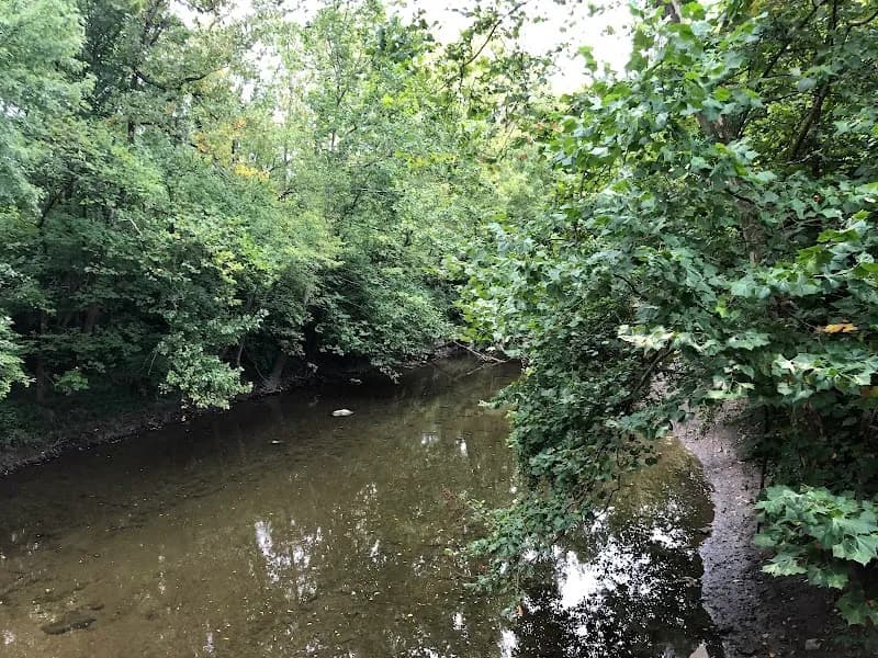 View of Alum Creek Trail in Bexley, OH