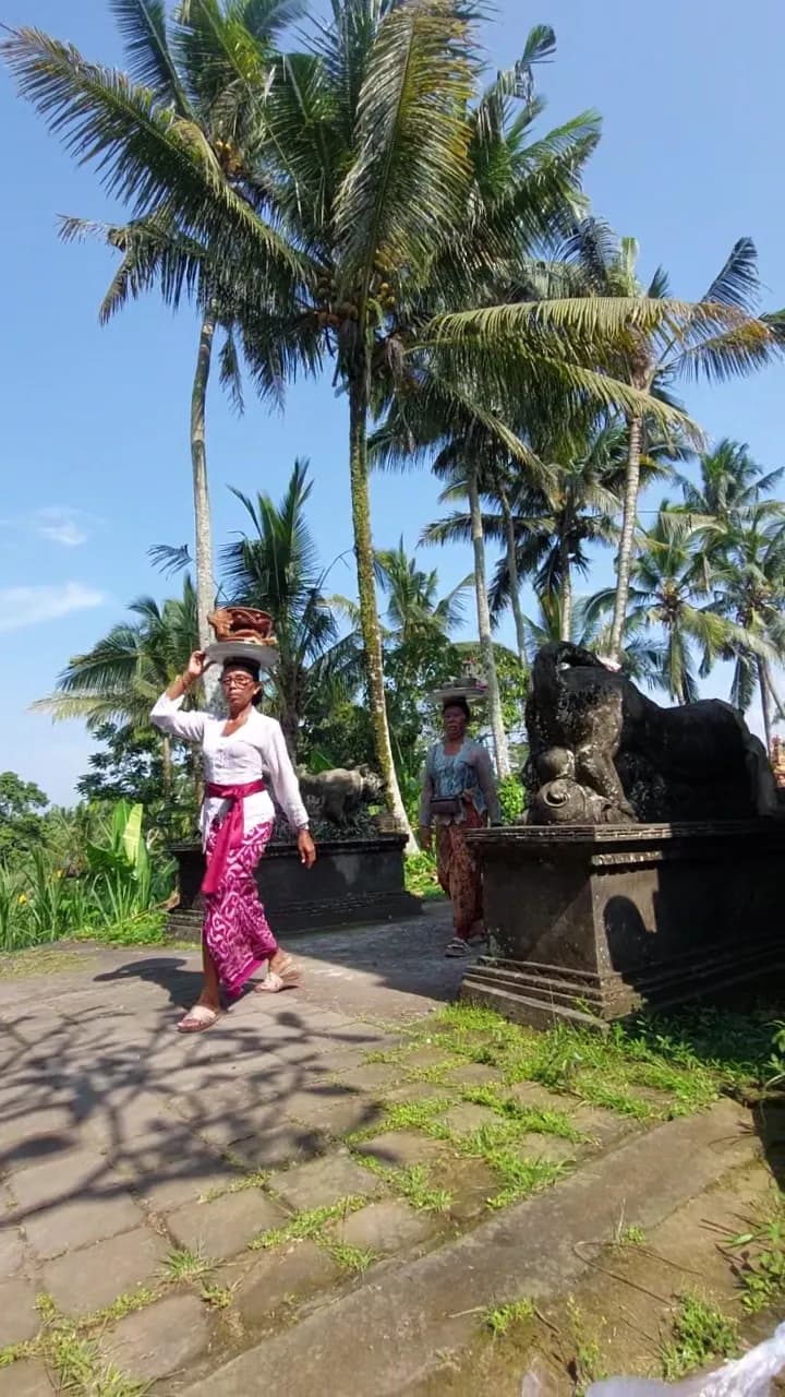View of Alun-Alun Bangli in Bangli, Bali