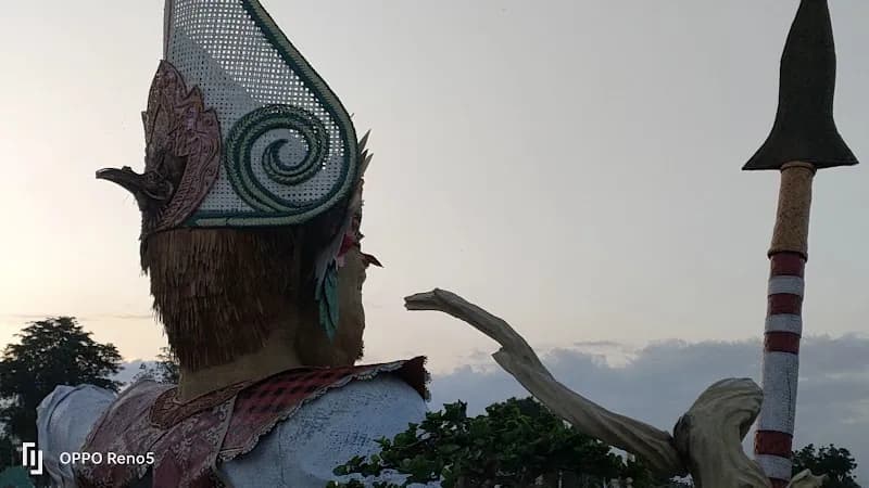 View of Alun-Alun Bangli in Bangli, Bali