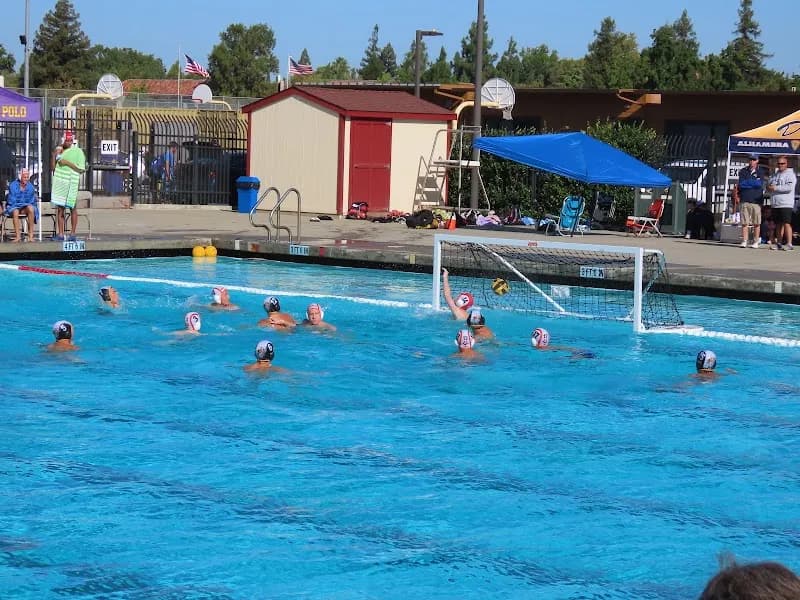 View of Amador Valley High School in Sunol, CA