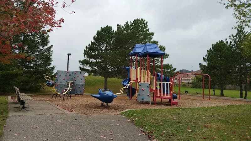 View of Amberlea Park in Pickering, ON