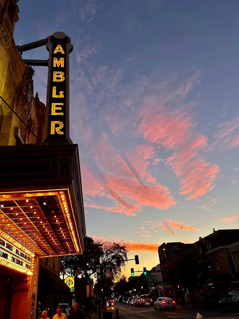 View of Ambler Main Street in Ambler, PA
