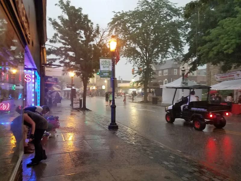 View of Ambler Main Street in Ambler, PA