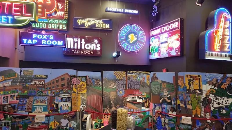 View of American Jazz Museum in Kansas City, MO