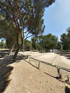 View of Amistad Park in Torrejón de Ardoz, Madrid