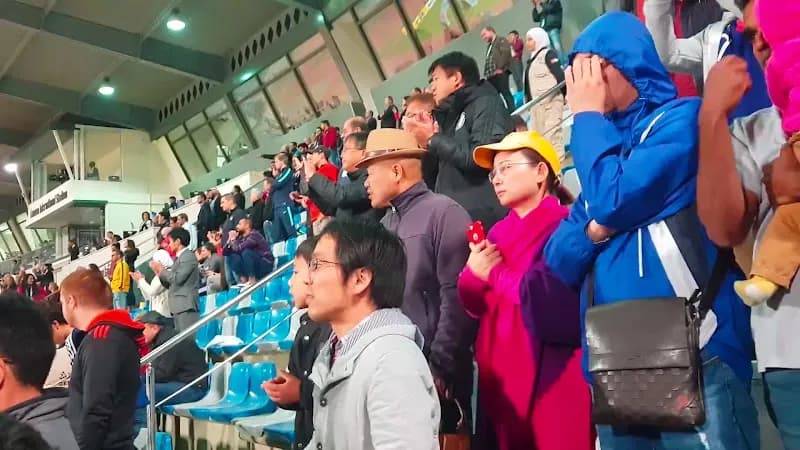 View of Amman International Stadium in Marka, Amman