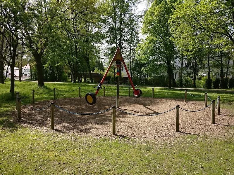 Amperspielplatz playground in Dachau, BY