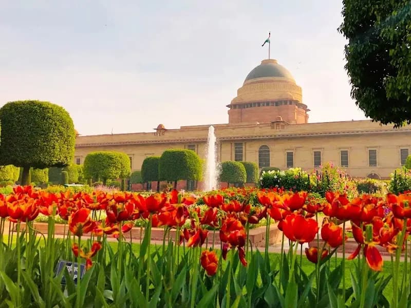 View of Amrit Udyan in Delhi, DL