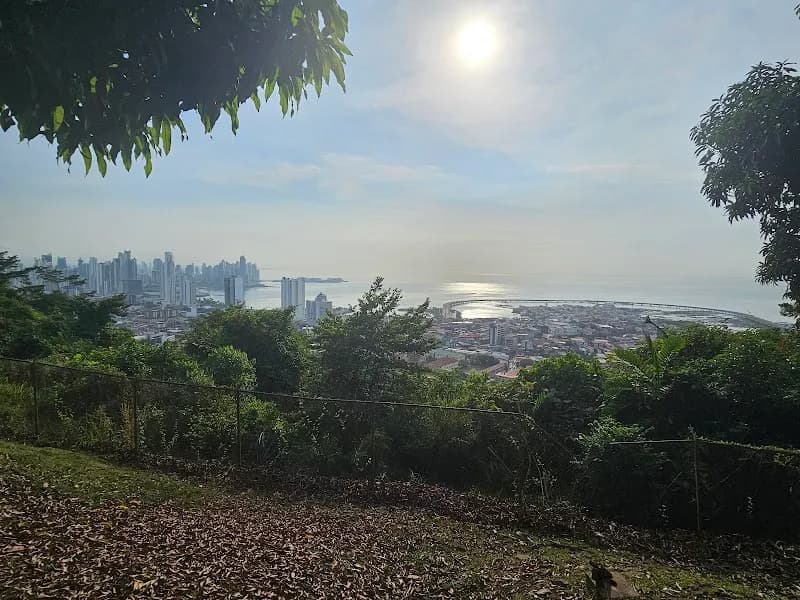 View of Ancon Hill in Panama City, PAN