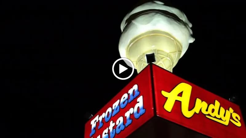 View of Andy's Frozen Custard in Central, LA