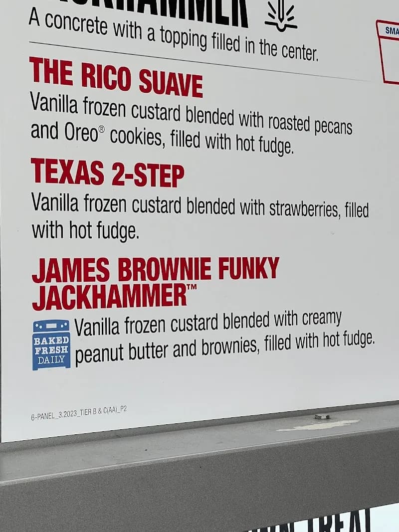 View of Andy's Frozen Custard in Kirkwood, MO