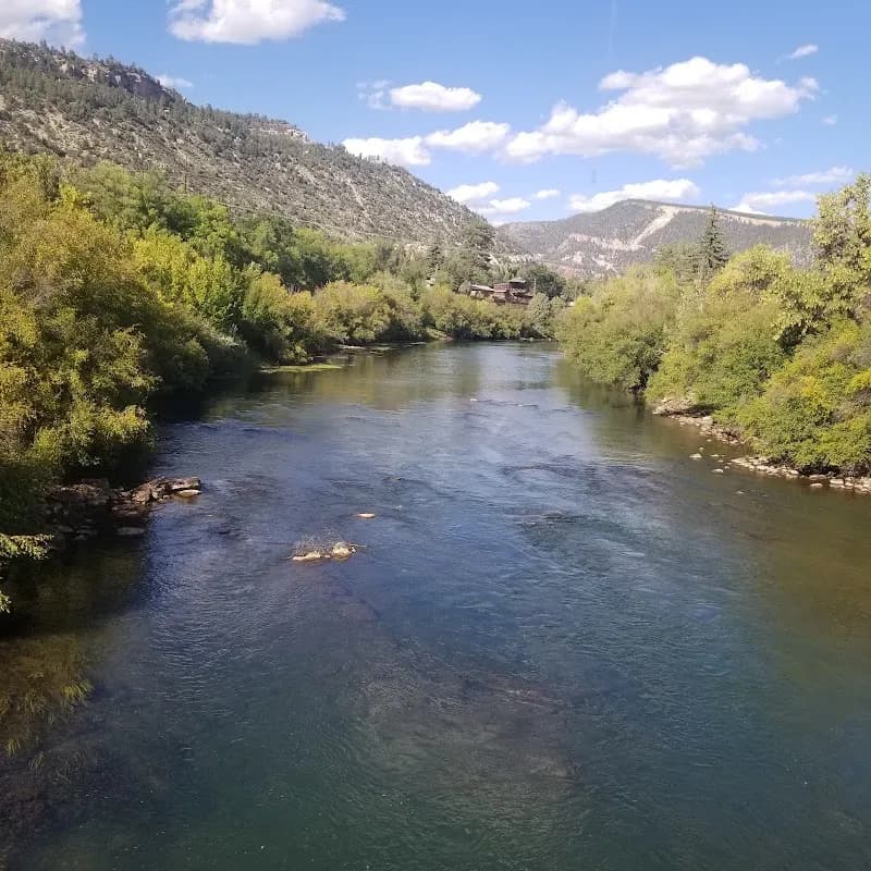 View of Animas City Park in Durango, CO