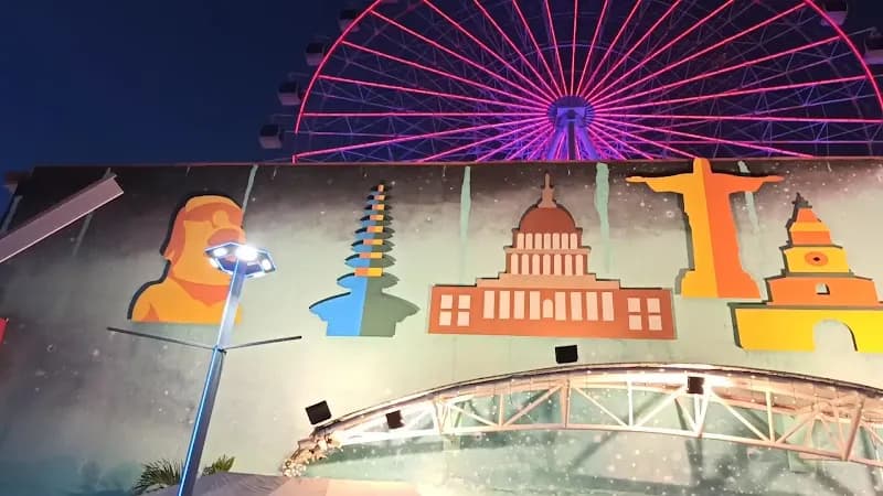 View of Anjo World Theme Park in Cebu, CV