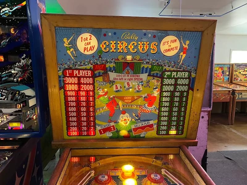 View of Ann Arbor Pinball Museum in Ann Arbor, MI