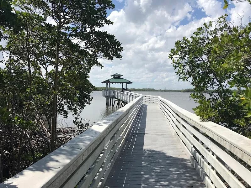 View of Anne Kolb Nature Center in West Palm Beach, FL