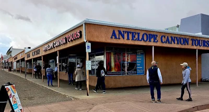 View of Antelope Canyon Tours - by Carolene Ekis in Page, AZ