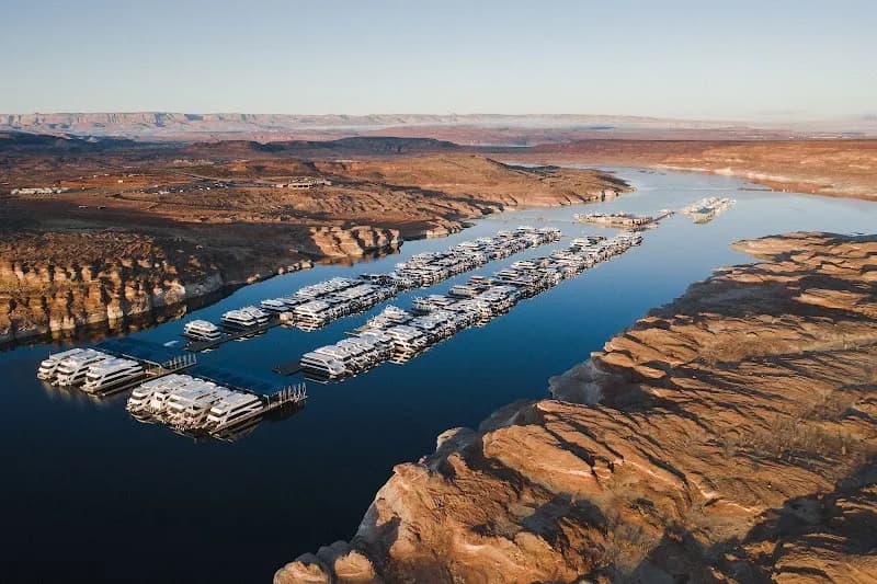 View of Antelope Point Marina & RV Park in Page, AZ