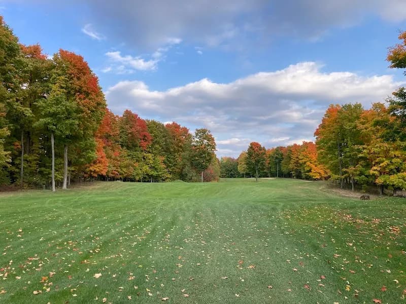View of Antioch Hills Golf Club in Mesick, MI