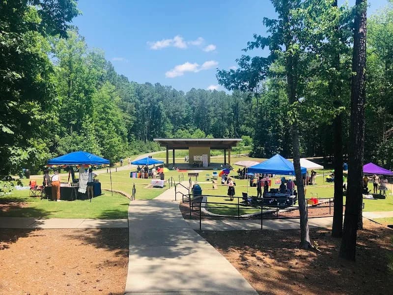 View of Apex Nature Park in Apex, NC