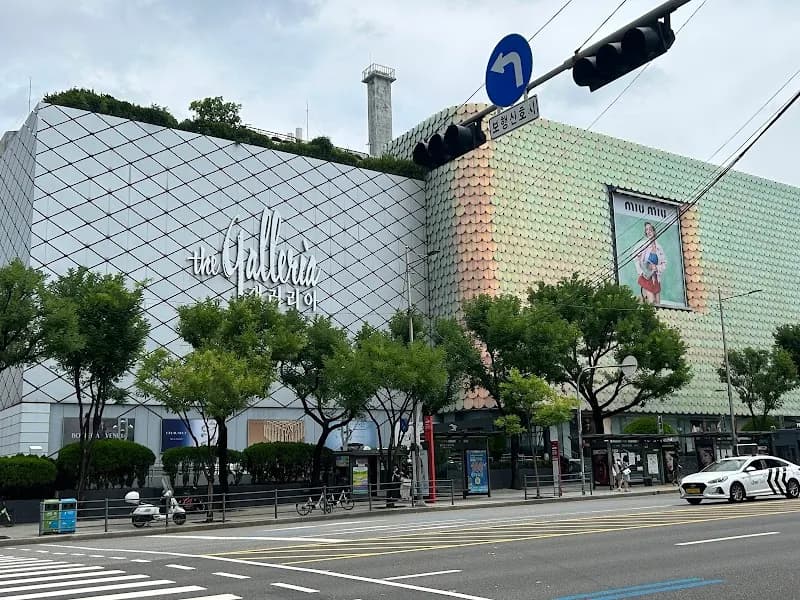 View of Apgujeong Rodeo Street in Seoul, SEL