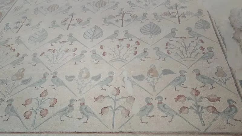 View of Apostles Church in Madaba, Amman