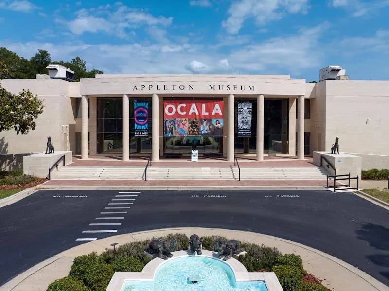 View of Appleton Museum of Art in Ocala, FL