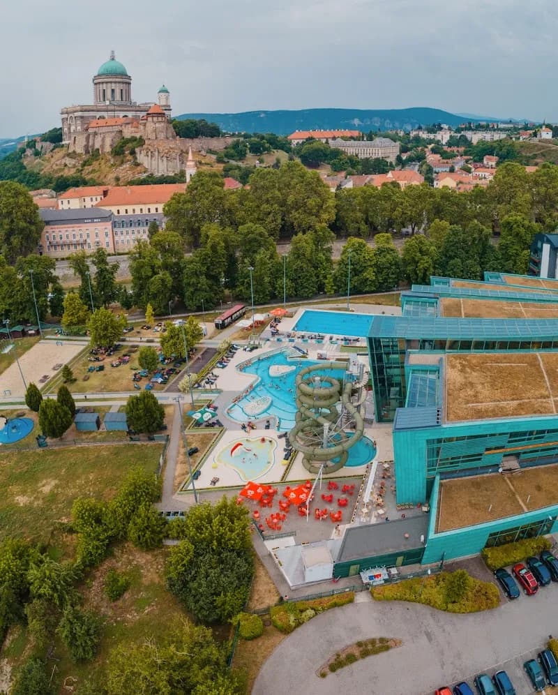 Aqua Island Esztergom water park in Esztergom, Budapest