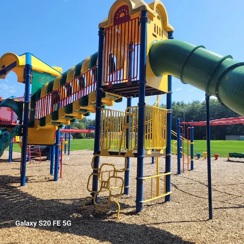 View of Aqua Land Splash Pad in Weare, NH