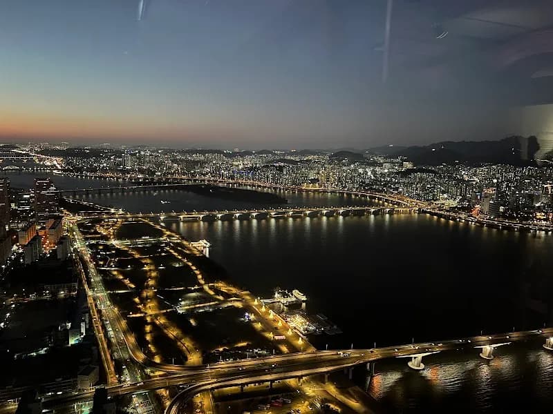 View of Aqua Planet 63 in Seoul, SEL