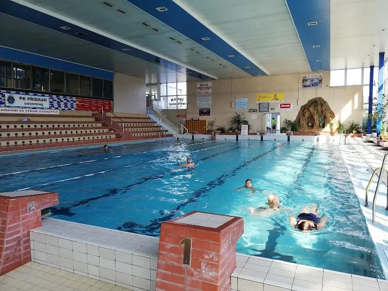 View of Aquapark Pribram in Příbram, CZ