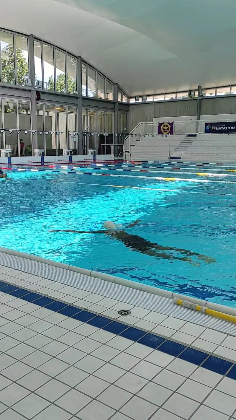 View of Aquatic Center Val d'Europe in Chessy, IDF