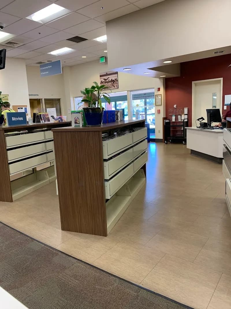 View of Arden-Dimick Library in Arden-Arcade, CA