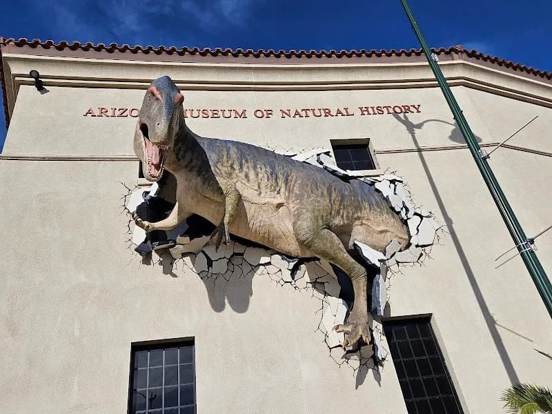 View of Arizona Museum of Natural History in Gilbert, AZ