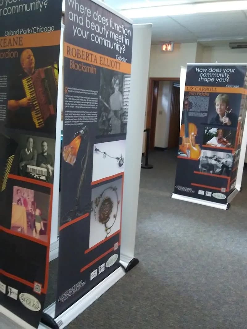 View of Arlington Heights Historical Museum in Arlington Heights, IL