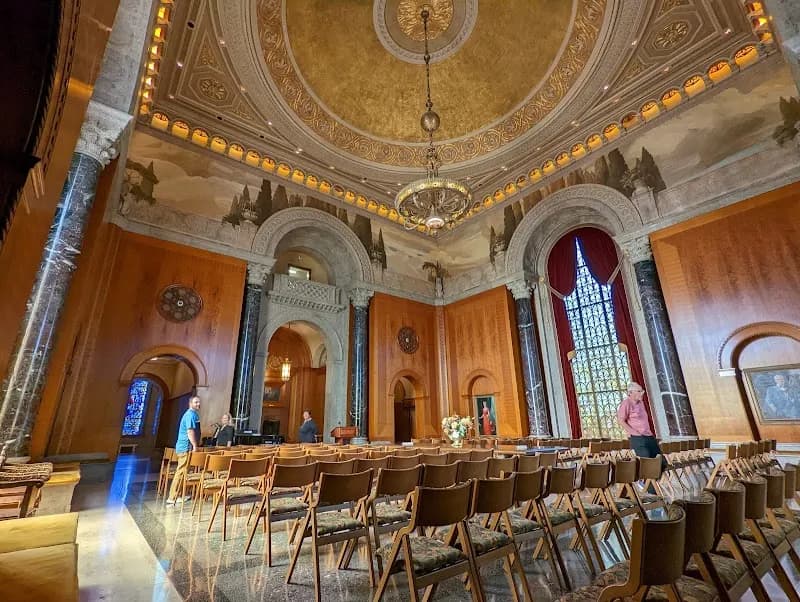 View of Armstrong Browning Library in Waco, TX