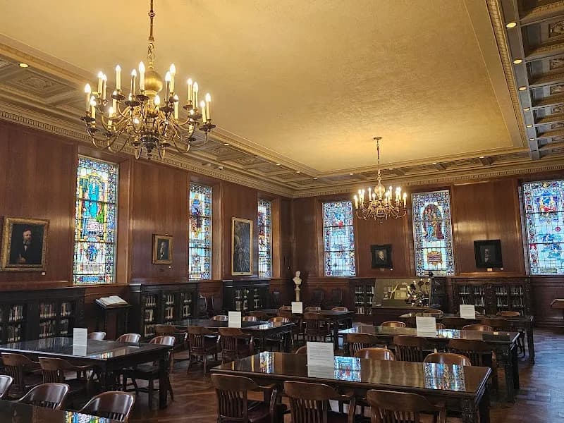 View of Armstrong Browning Library in Waco, TX