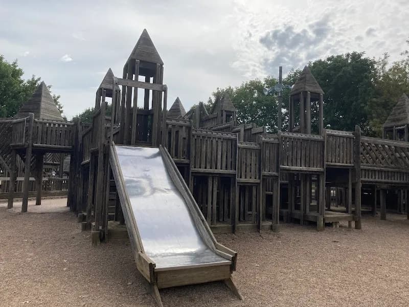 View of Armstrong Park in Highland Park, TX
