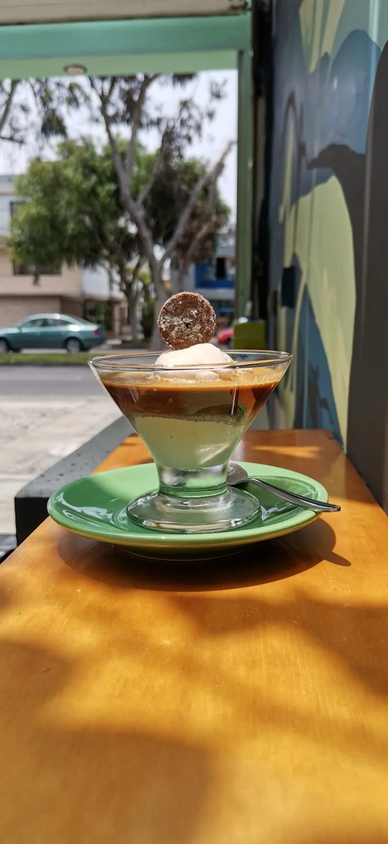 View of Artesanal Café in San Isidro, Lima