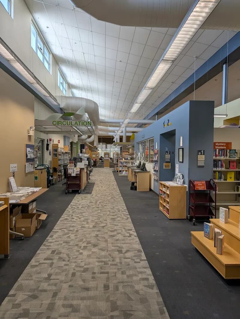 View of Arthur F. Turner Community Library in West Sacramento, CA