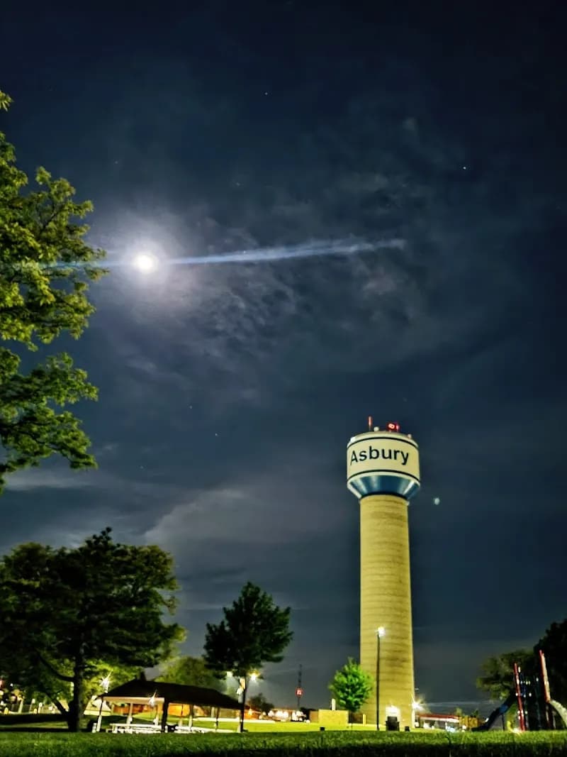 View of Asbury Park in Shadyside, PA