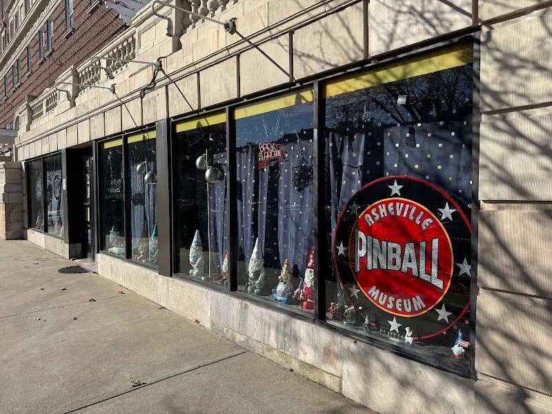 View of Asheville Pinball Museum in Asheville, NC