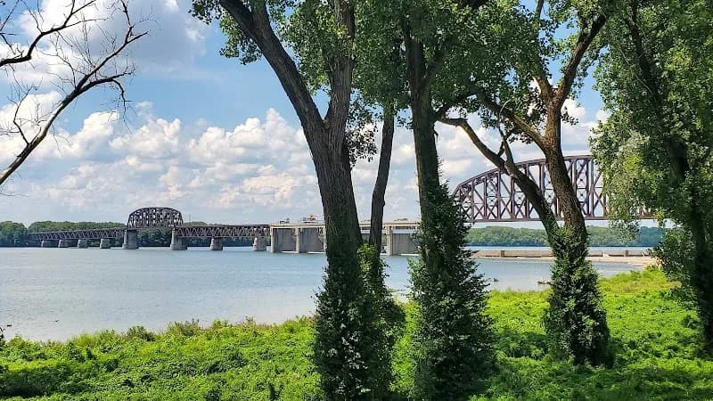 View of Ashland Park in Clarksville, IN