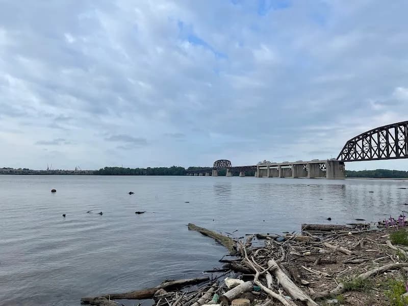 View of Ashland Park in Clarksville, IN