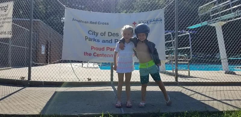View of Ashworth Swimming Pool in Beaverdale, IA
