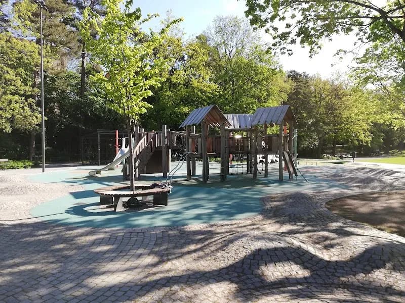 Aspuddsparken park in Stockholm, STK