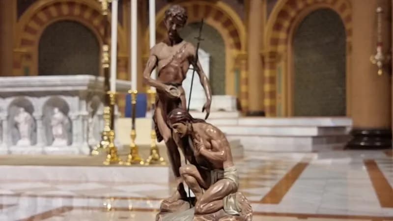 View of Assumption Cathedral in Khlong Toei, BKK