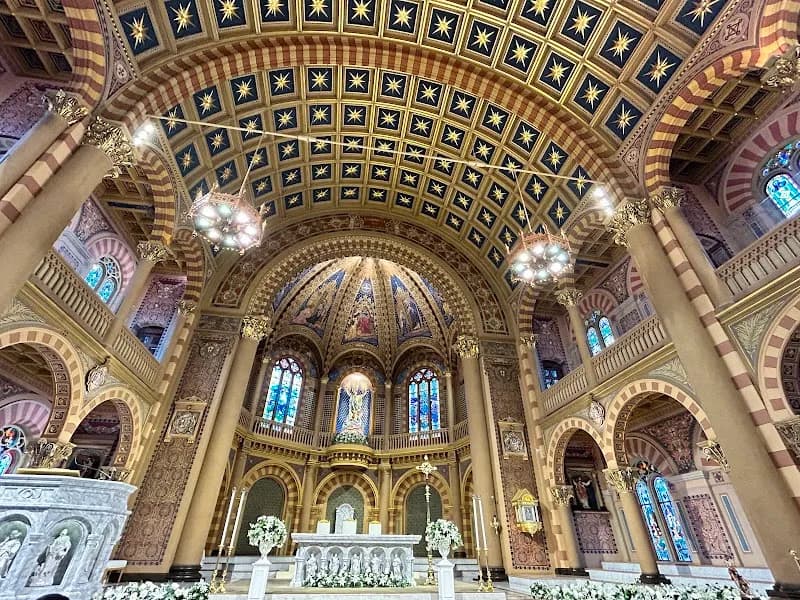 View of Assumption Cathedral in Khlong Toei, BKK